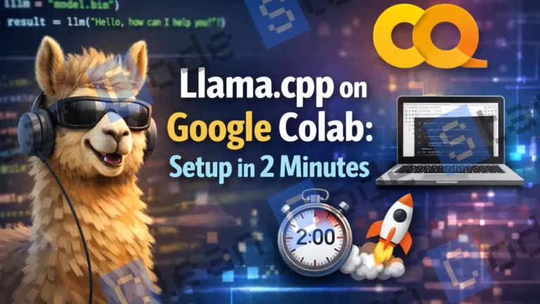 Setup Llama.cpp on Google Collab